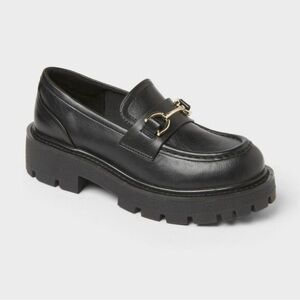 Wild Fable Women’s Black Chapman Slip On Loafers Size 7.5 NWOT